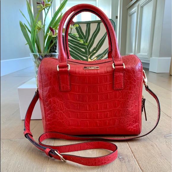 kate spade Handbags - Kate Spade Rialto Place Alessa Leather Satchel Bag